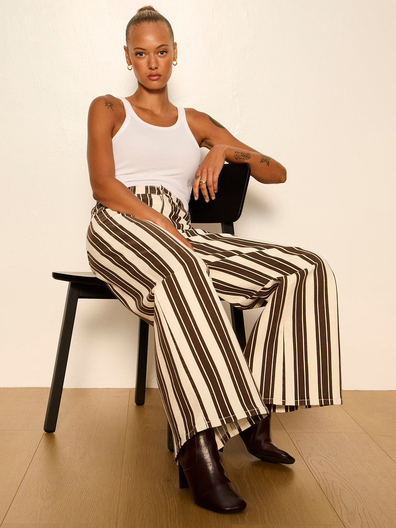 Celeste Wide Leg Jean Root Stripe alt 5