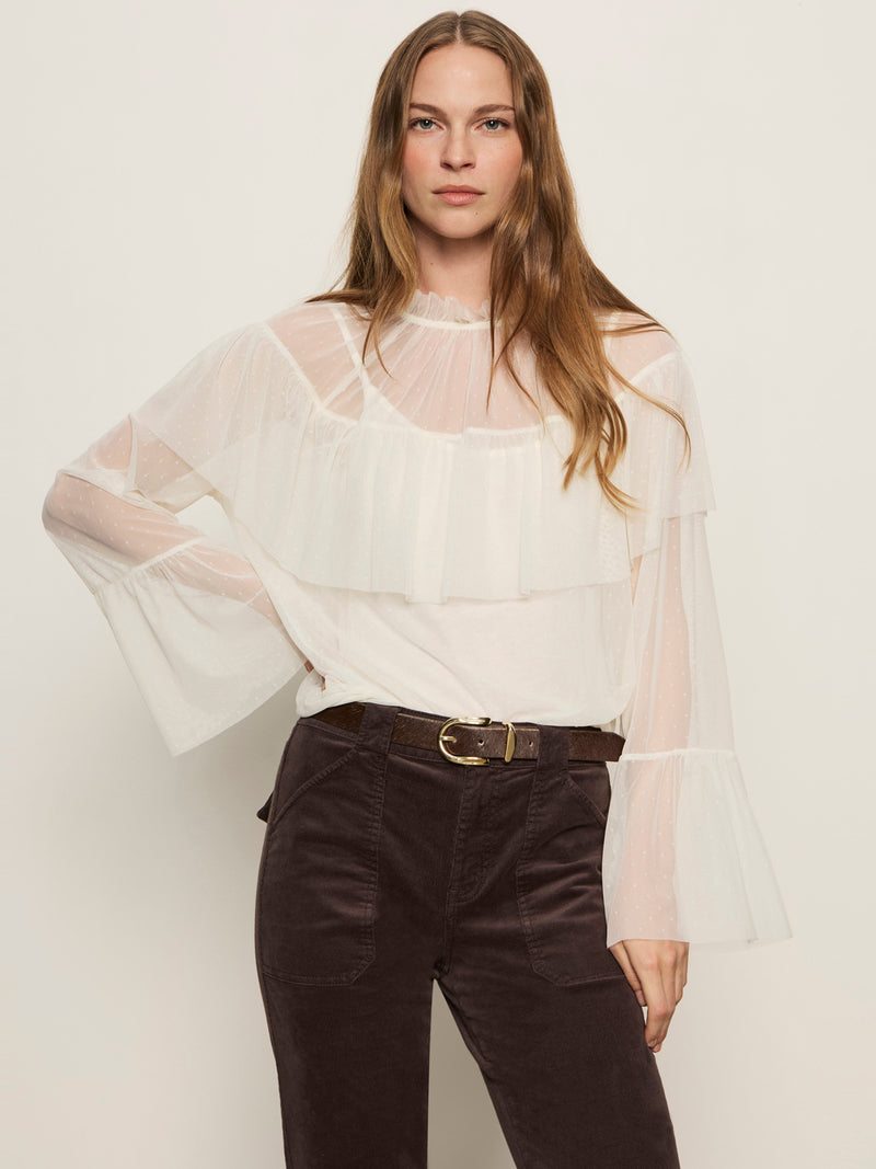 The Ethereal Blouse Chalk