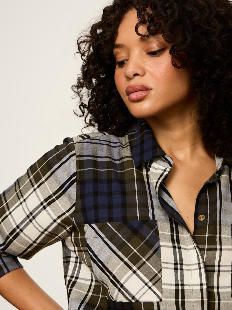 The City Plaid Shirt True Green Plaid alt 4