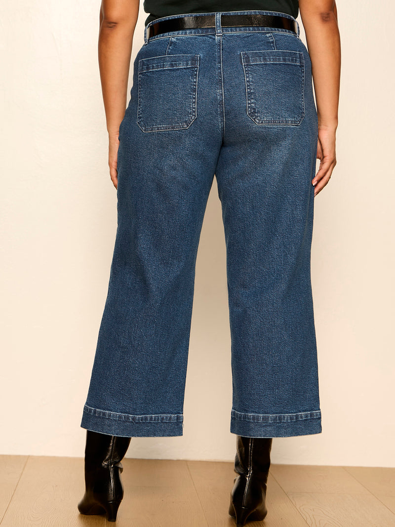 Chelsea Wide Leg Jean Last Chance Extended Sizing alt 2