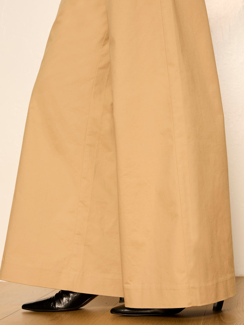 Reese Wide Leg Trouser Khaki alt 4