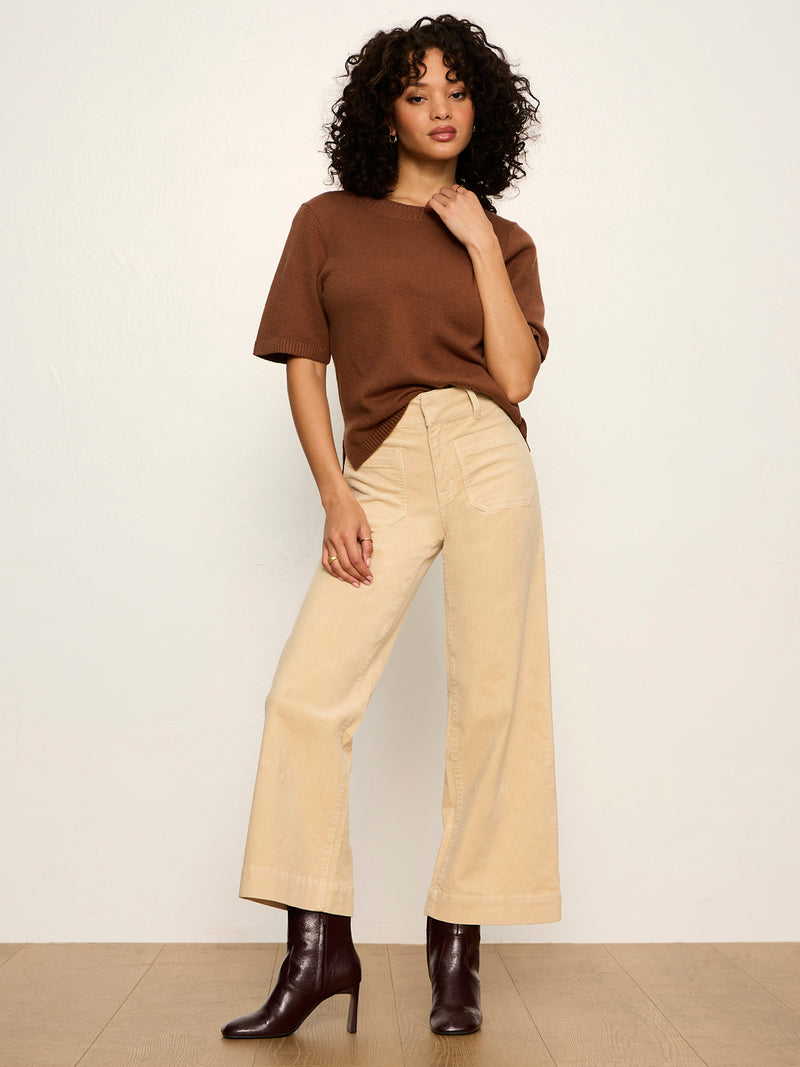 Perfect Sweater Tee Cocoa Powder alt 3