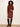 Margo Embellished Pencil Skirt Burnt Cocoa