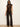 Relay Pull On Pant Espresso Plaid