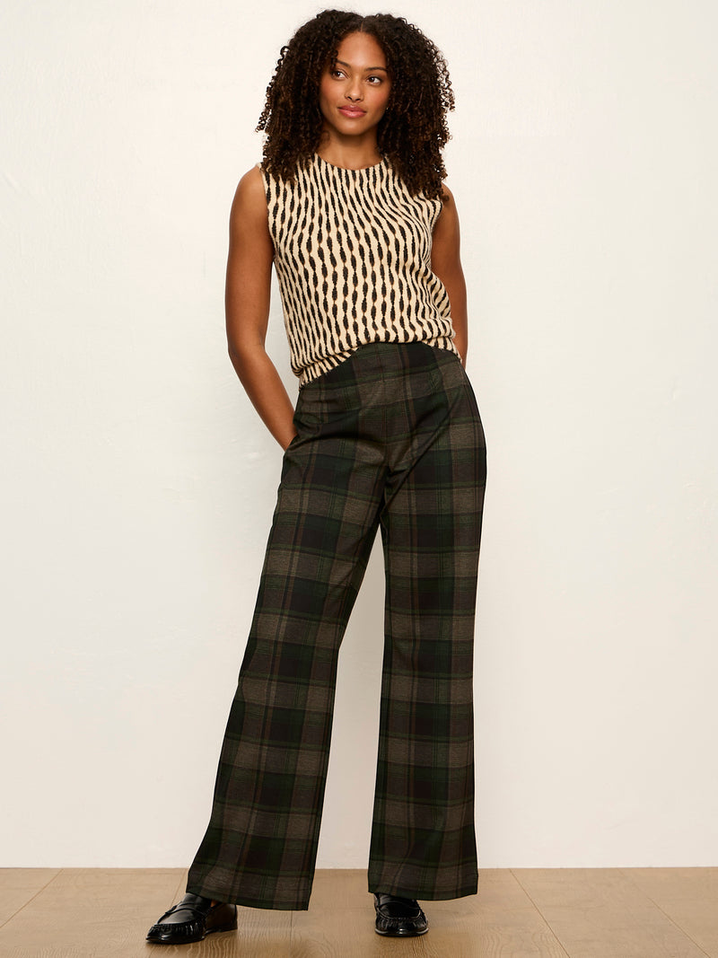 Relay Pull On Pant Kalamata Plaid alt 4