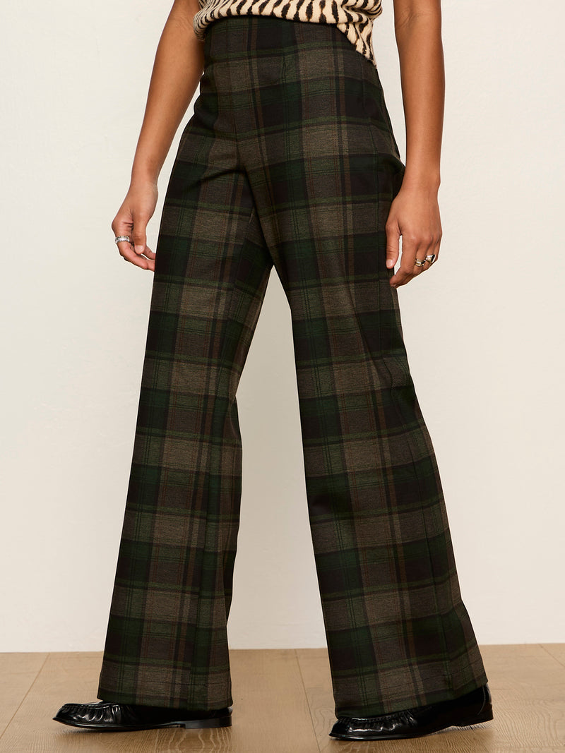 Relay Pull On Pant Kalamata Plaid alt 1