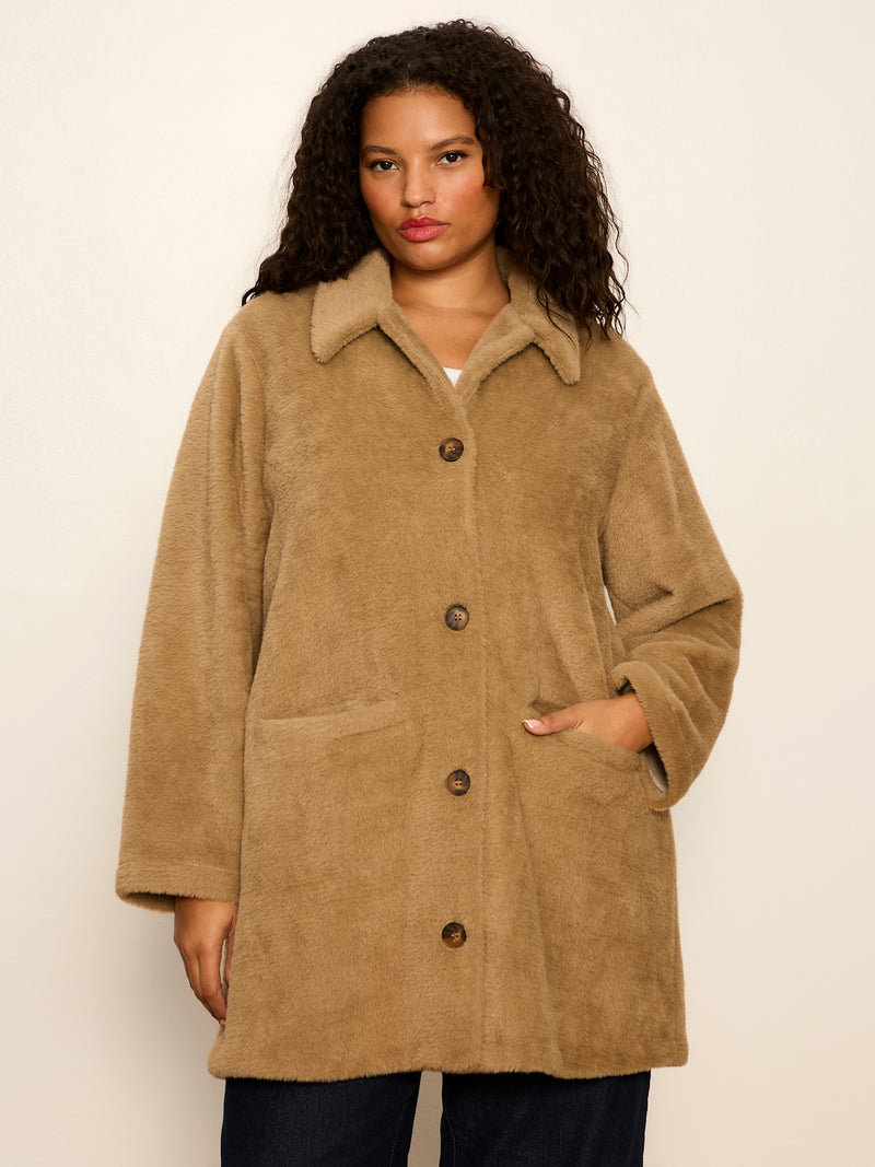 Upside Jacket Hot Cocoa Extended Sizing