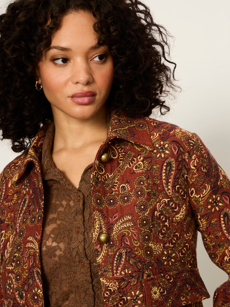 Avid Tapestry Jacket Gilded Gold alt 4