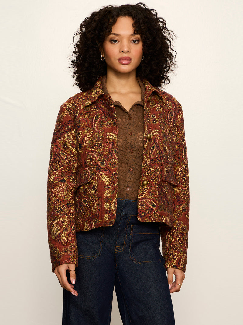 Avid Tapestry Jacket Gilded Gold alt 1