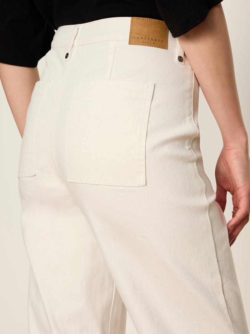 Nixie Slim Striaght Ankle Jean Chalk alt 3