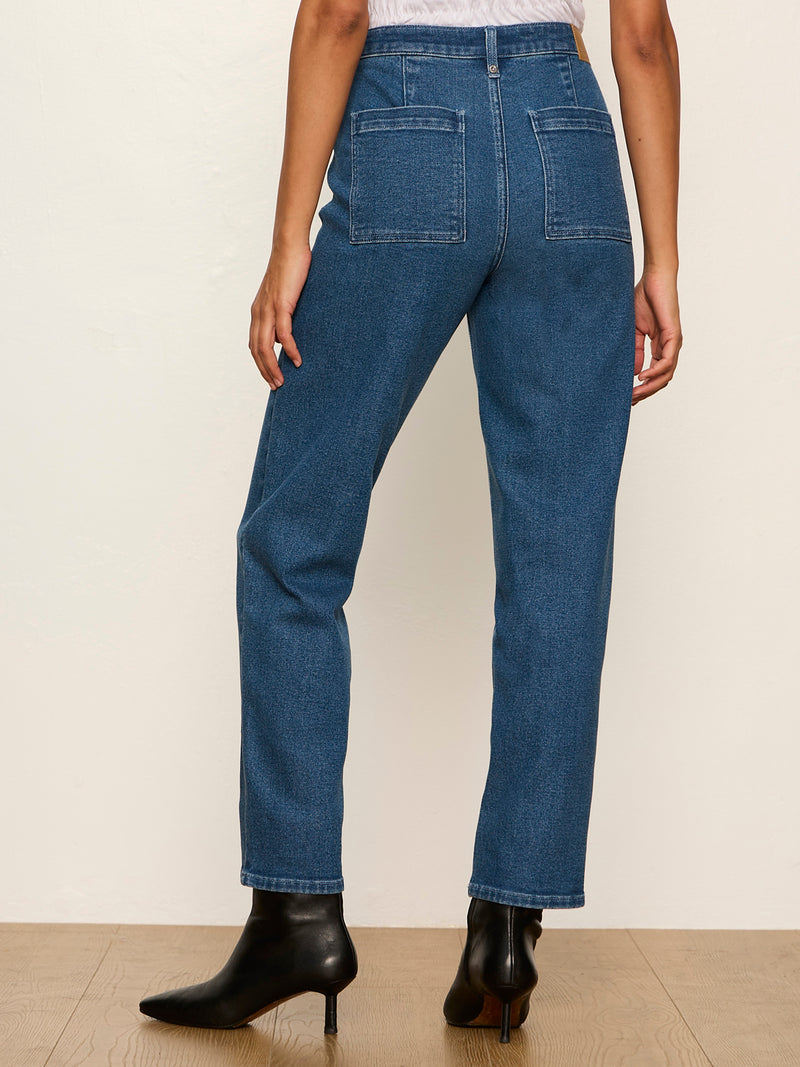 Nixie Slim Staight Ankle Jean Medium alt 1