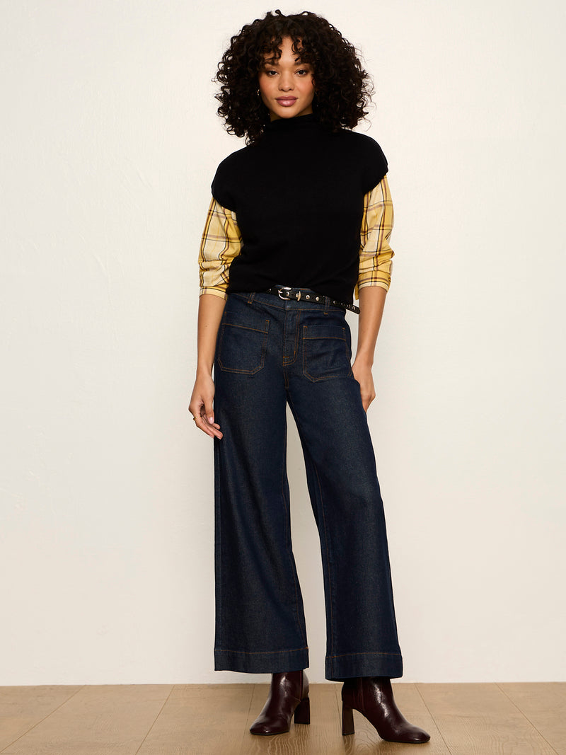 The City Plaid Shirt Goldie Plaid alt 1