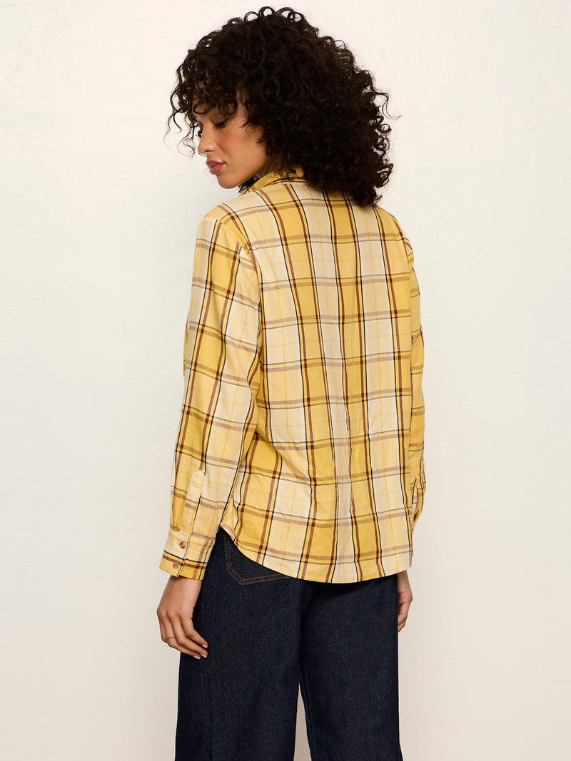 The City Plaid Shirt Goldie Plaid alt 4