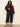 Linen Bubble Jacket Rich Soil Extended Sizing
