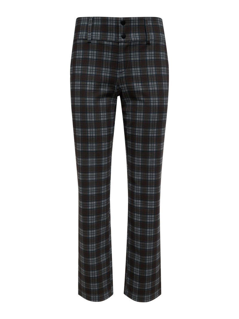 90's Straight Legging Burnt Olive Plaid alt 6