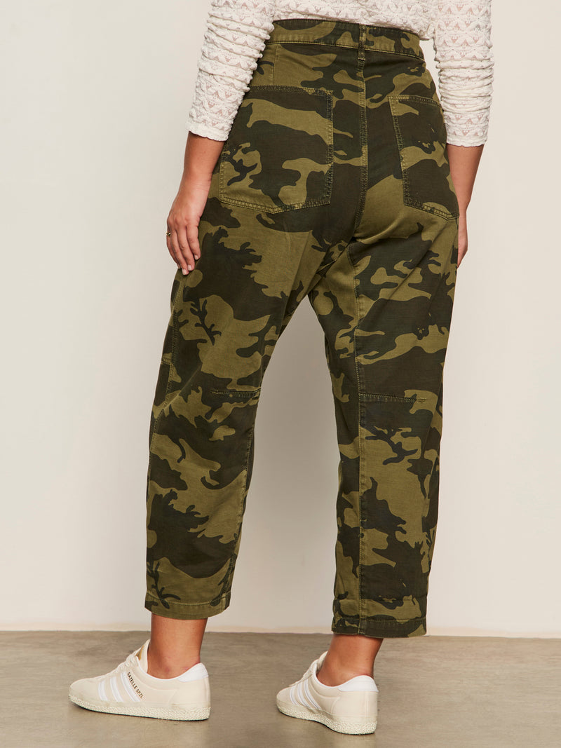 Boyfriend Utility Pant Rambler Camo Extended Sizing alt 2