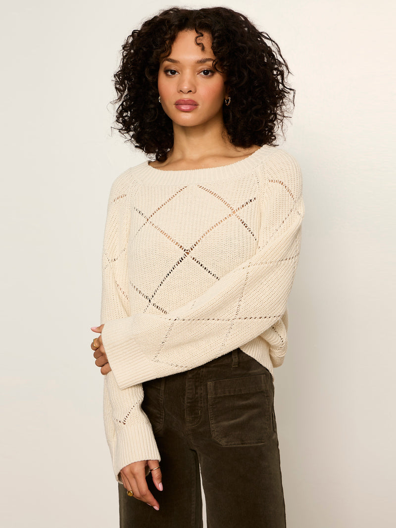 Diamond Stitch Popover Bone