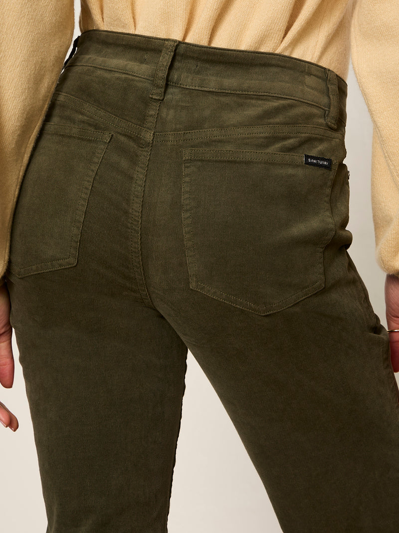Play Date Corduroy Bootcut Pant Kalamata alt 3