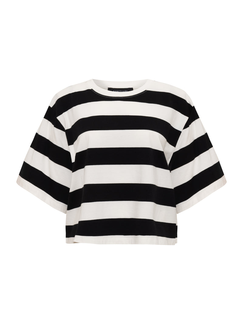 Belle Tee Chalk And Black alt 5