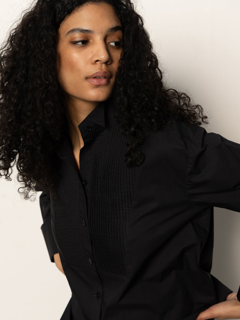 New Era Tuxedo Shirt Black