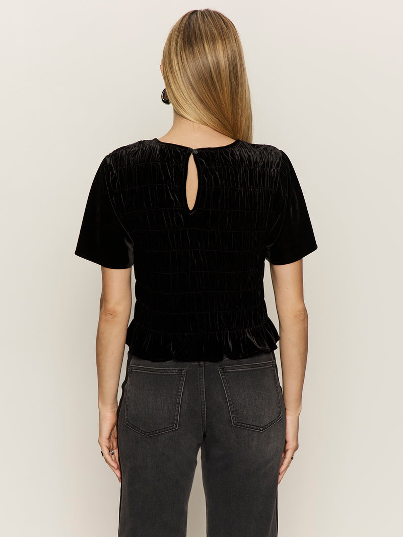 We Belong Together Velvet Top Black alt 3