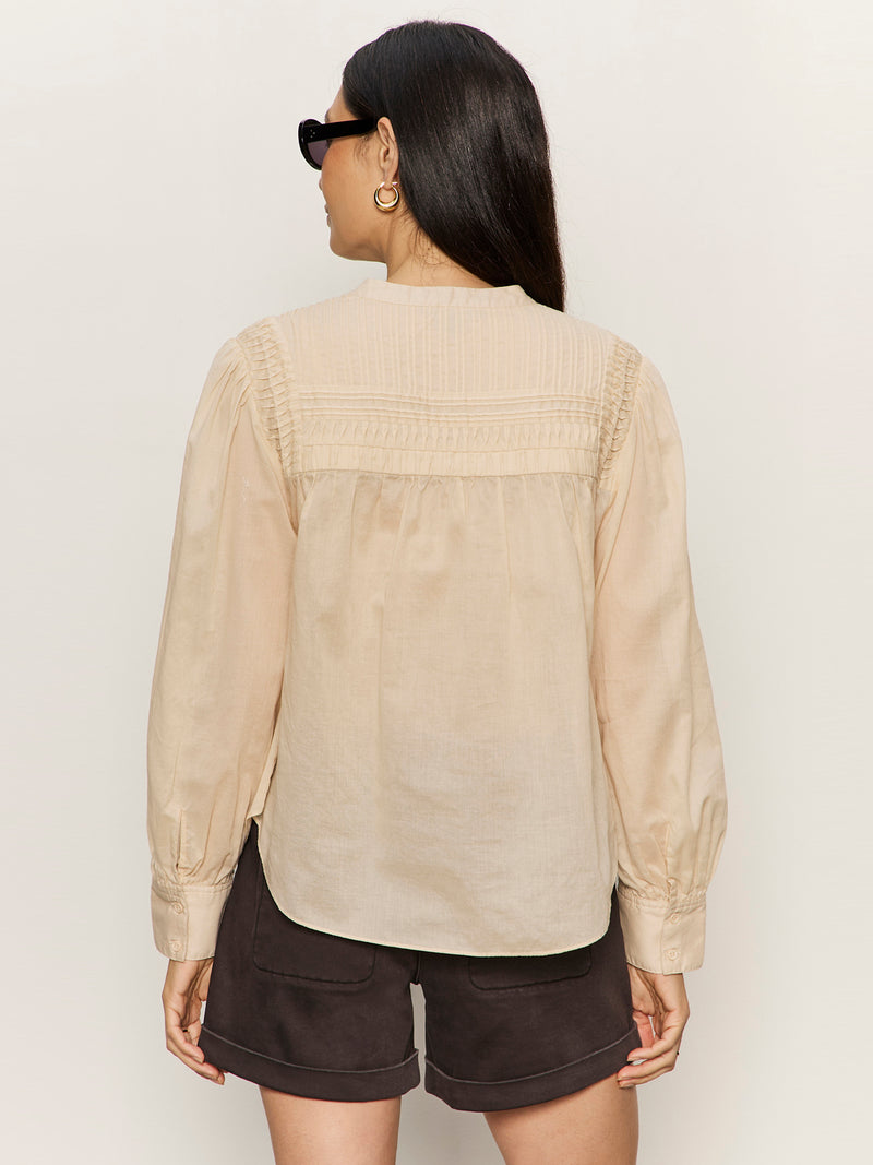 Giving The Most Pintuck Shirt Rich Collagen alt 1