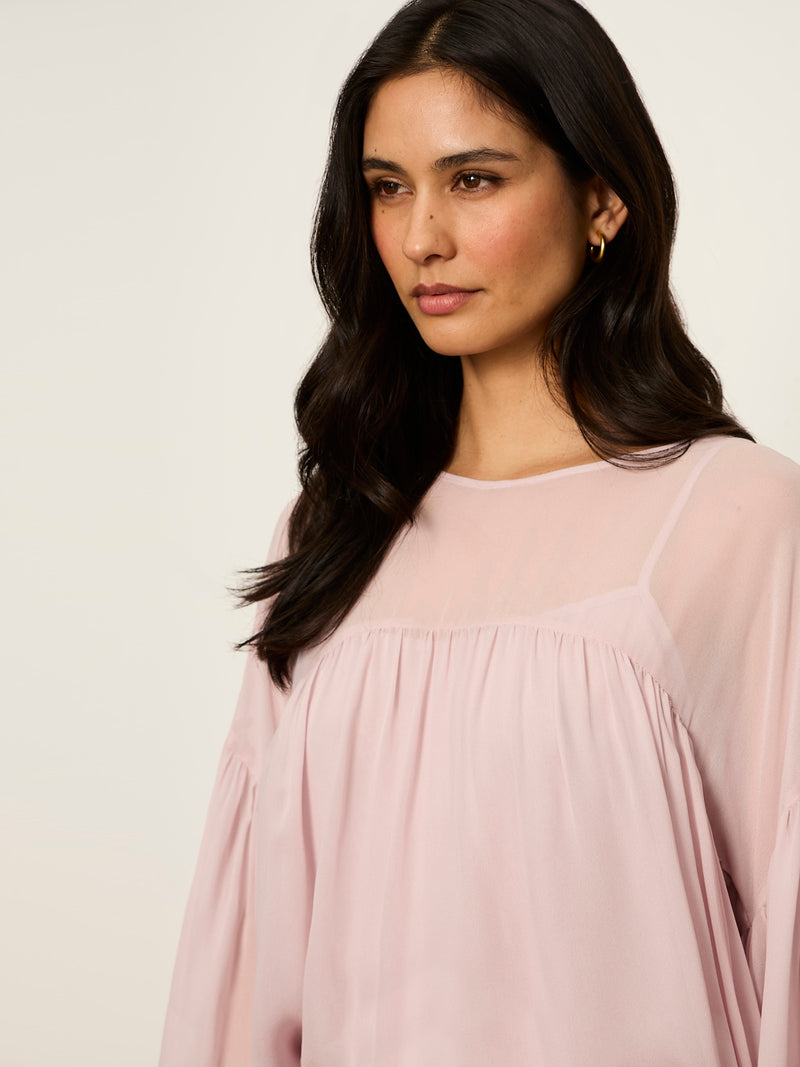 Keepsake Volume Blouse Dried Petal alt 3