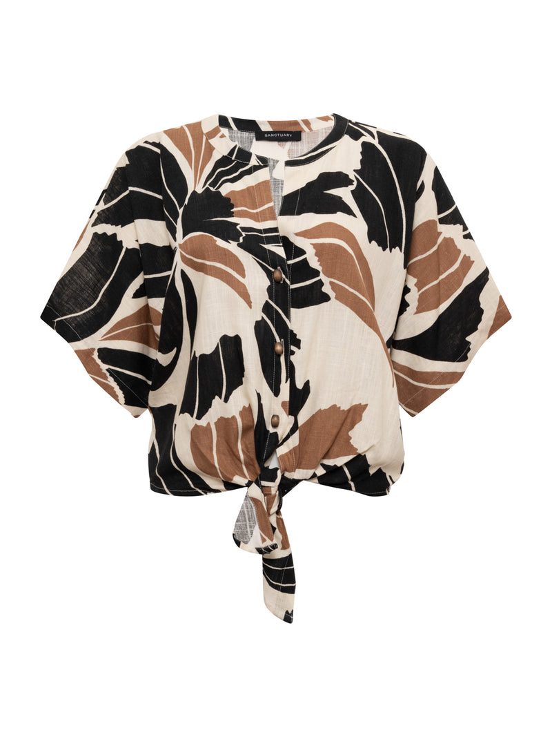 Good Time Tie Shirt Lotus Petite Sizing alt 2