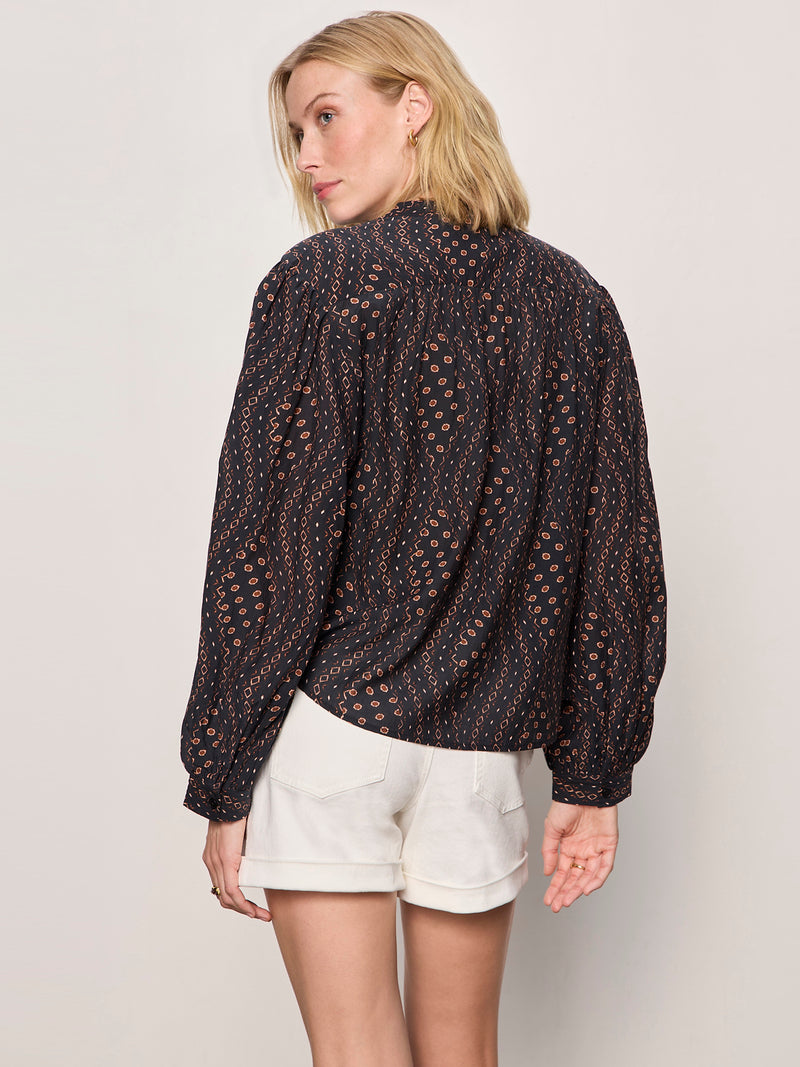 Joyride Relaxed Volume Blouse Rhythmic alt 1