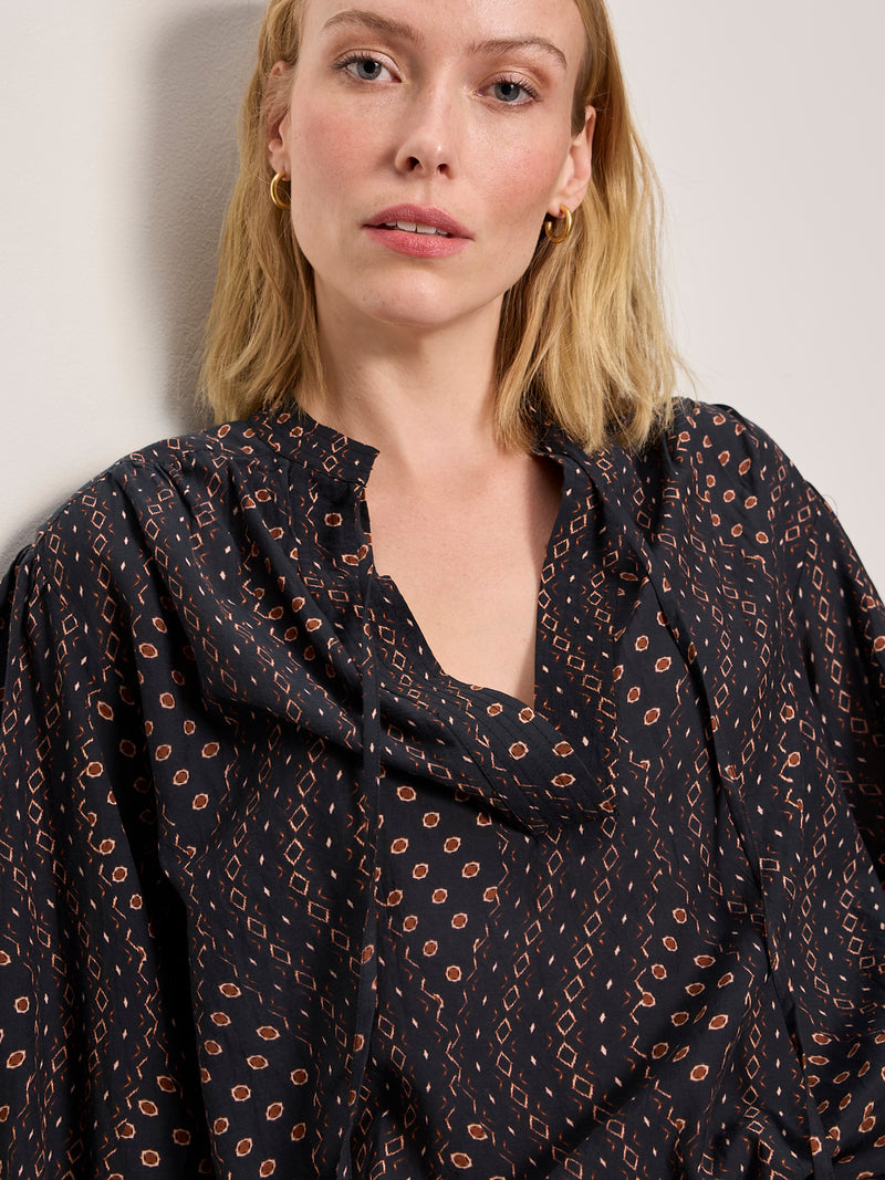 Joyride Relaxed Volume Blouse Rhythmic alt 3