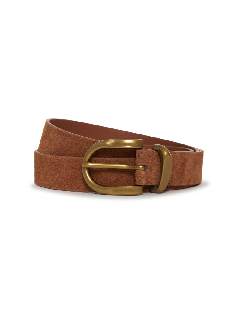 All Day Suede Belt Ancient Clay