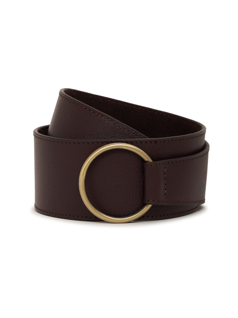 Leather Link Belt Rich Soil