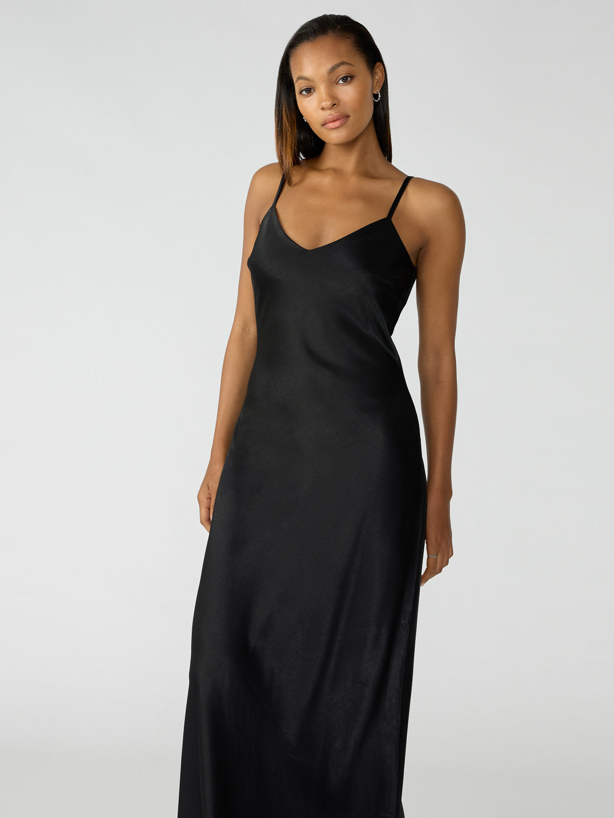 Slip Midi Dress Black – Sanctuary Clothing