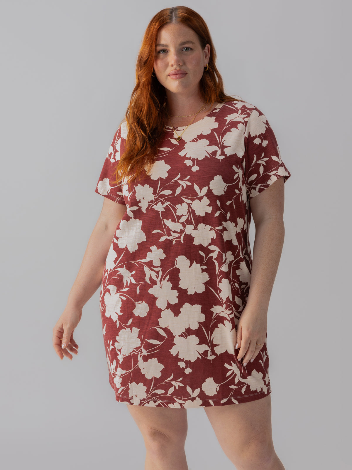 The Only One T-Shirt Dress Warm Vista Inclusive Collection