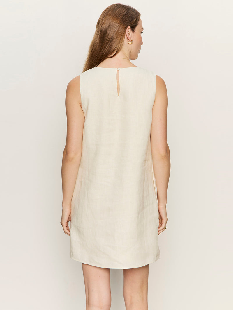 Way To Be Linen Shift Dress Palmetta alt 2
