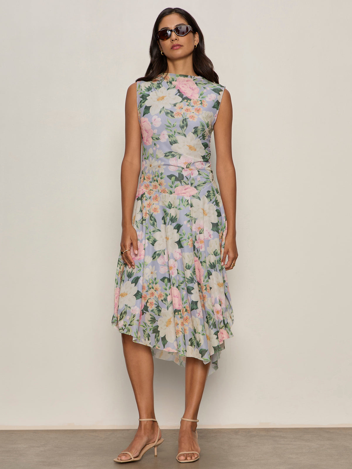 Women's New Day Mesh Midi Dress Spring Floral, Size XXL | Sanctuary Women's New Day Mesh Midi Dress Spring Floral, Size XXL | Sanctuary