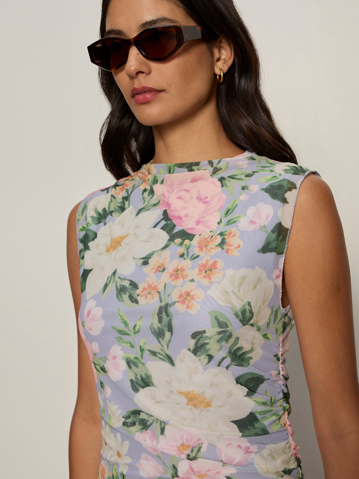 sanctuary midi dress Sanctuary Women's Take Me Away Cotton Midi Dress - Mesa