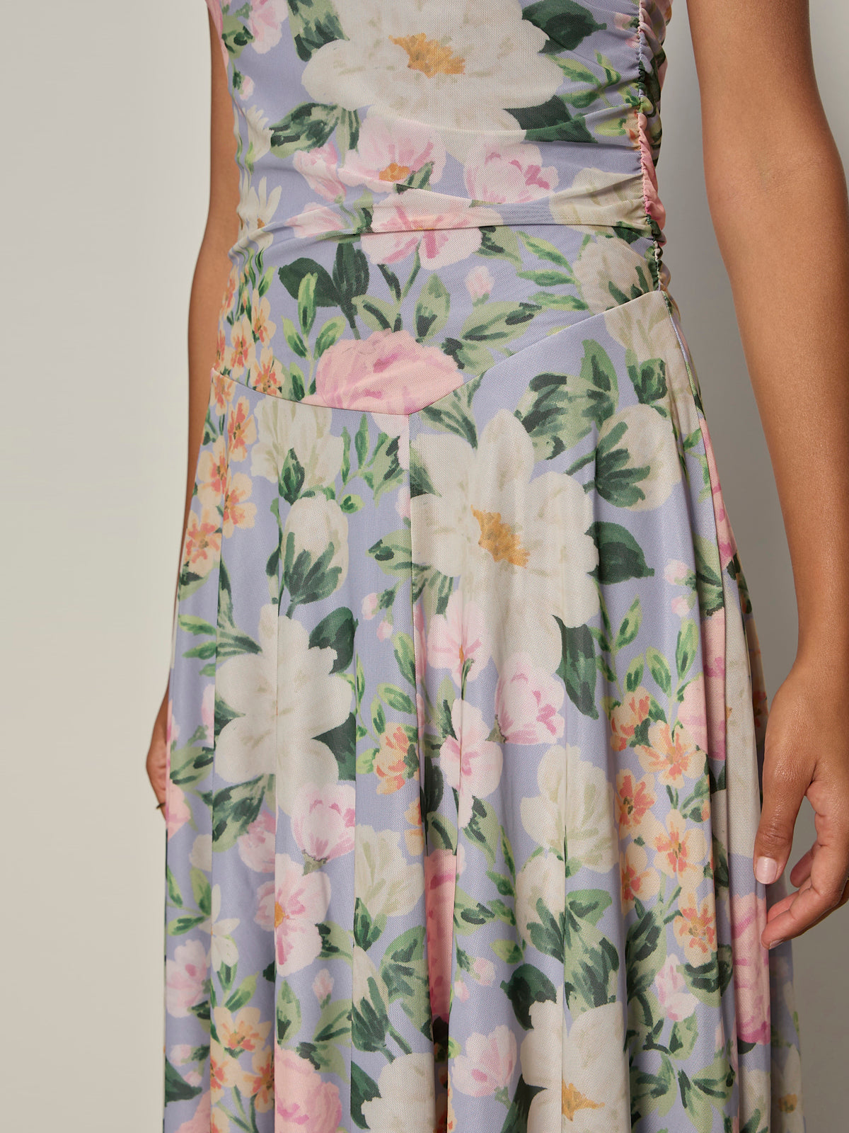 Women's New Day Mesh Midi Dress Spring Floral, Size XXL | Sanctuary Women's New Day Mesh Midi Dress Spring Floral, Size XXL | Sanctuary
