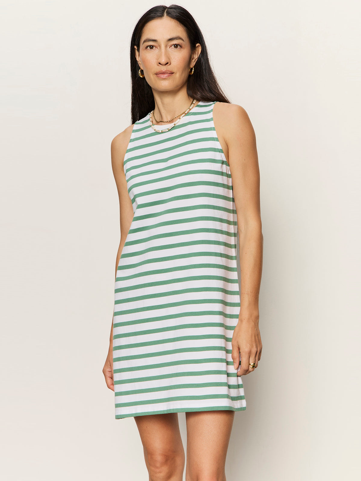 Sanctuary Women's On The Yacht Shift Dress, Green, Small, Cotton Sanctuary Women's On The Yacht Shift Dress, Green, Small, Cotton