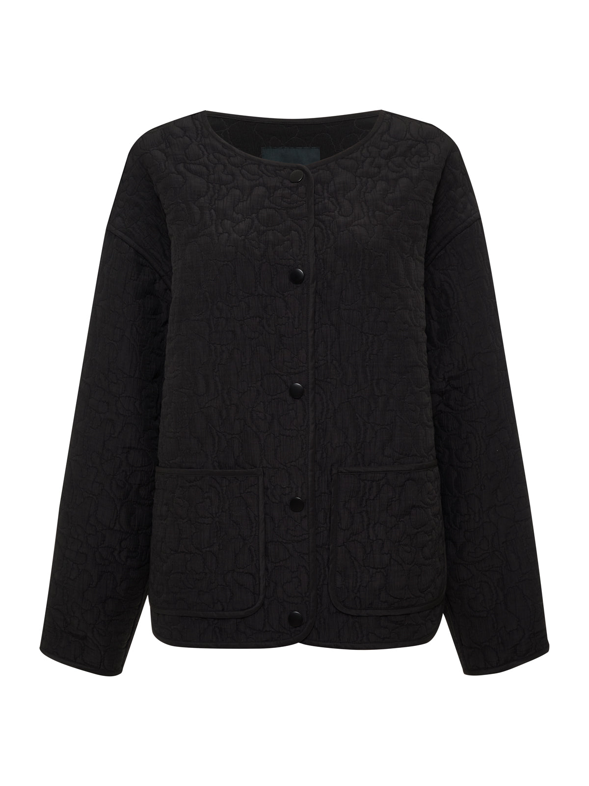 Transit Quilted Liner Jacket Black