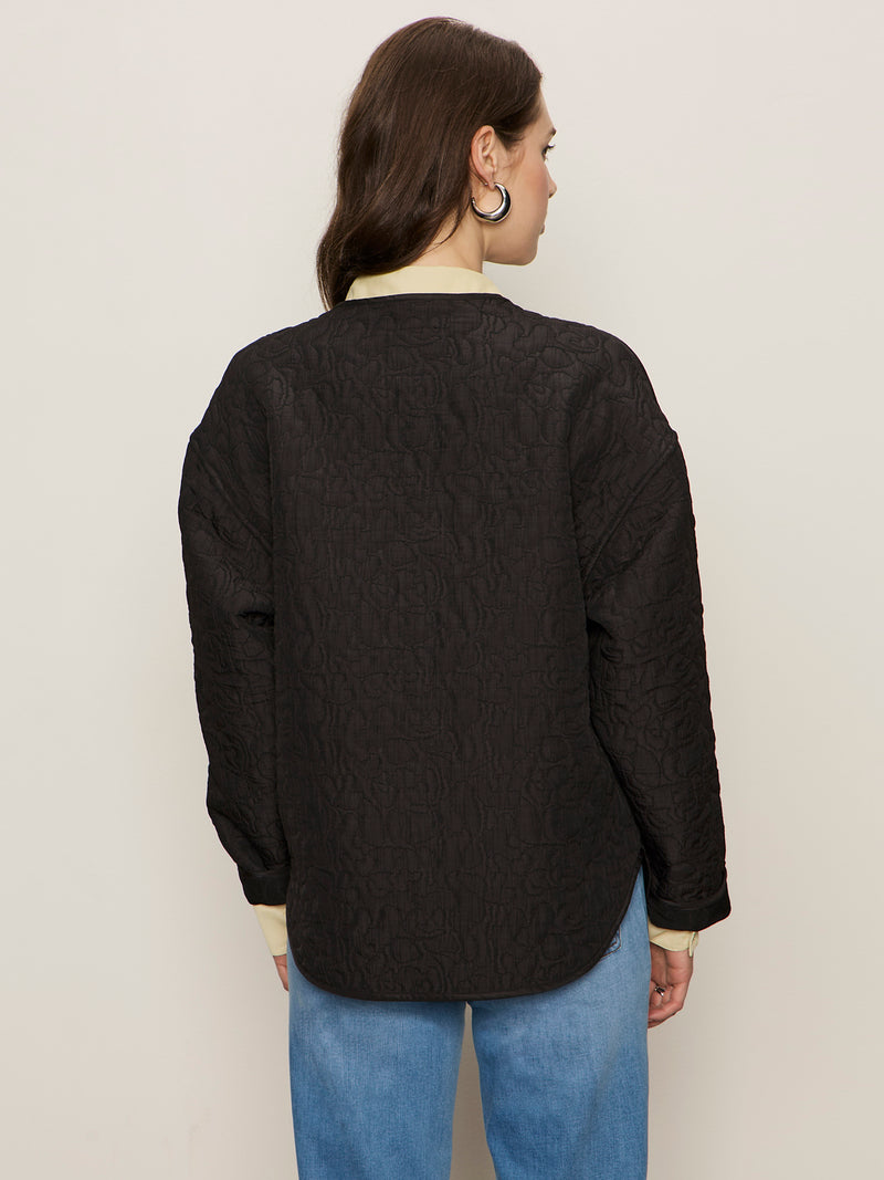 Transit Quilted Liner Jacket Black alt 3