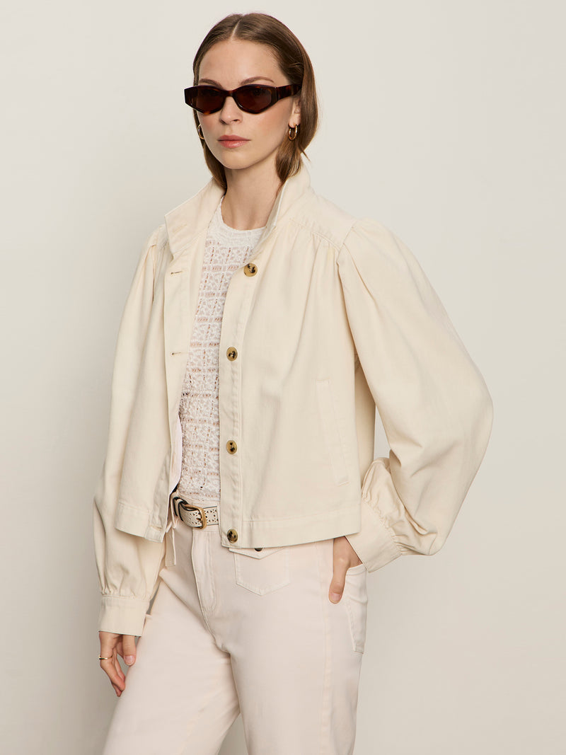 Charlotte Twill Jacket Collagen alt 1