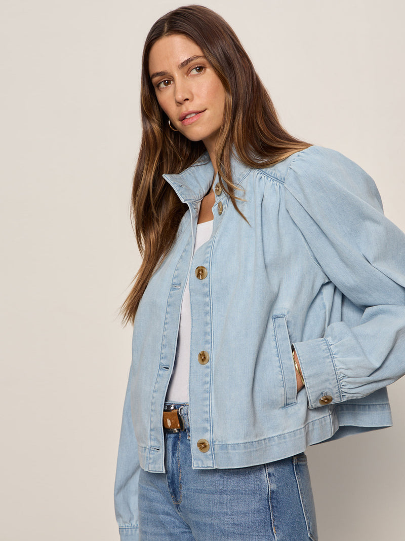 Charlotte Denim Jacket Whisper