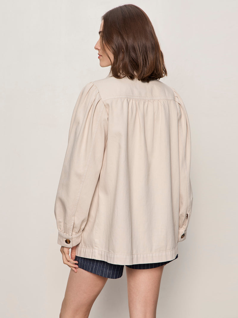 Carrie Denim Jacket Dark Opal alt 1