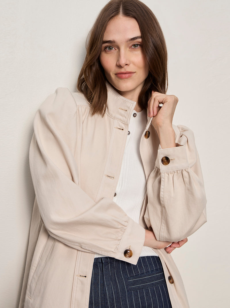 Carrie Denim Jacket Dark Opal alt 2