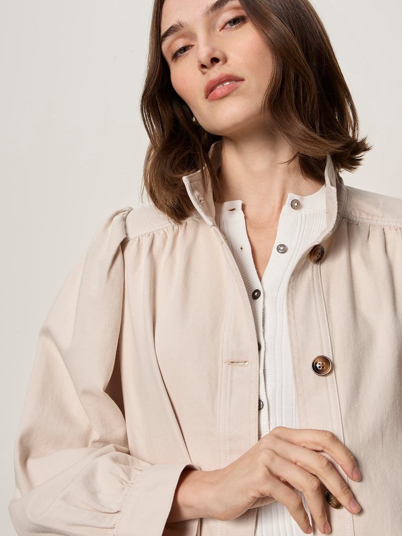 Carrie Denim Jacket Dark Opal alt 3
