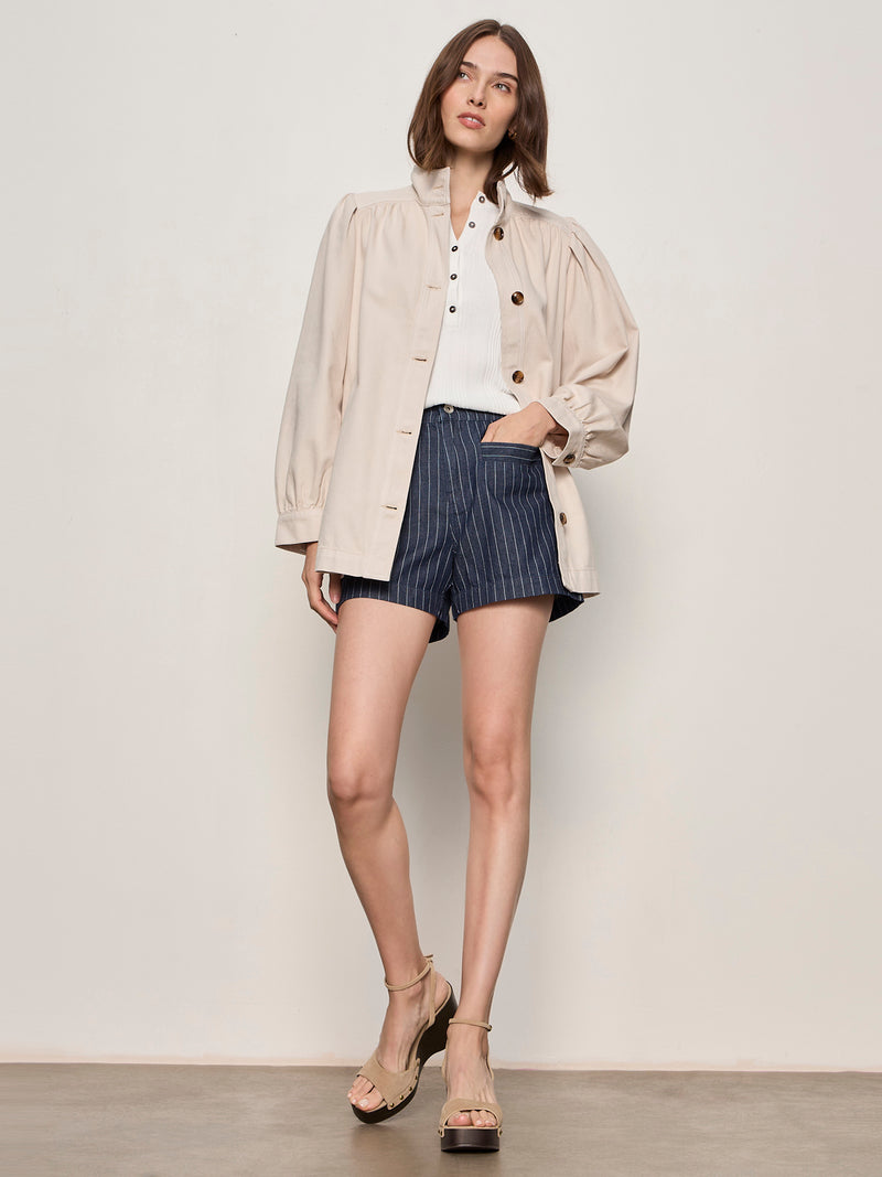 Carrie Denim Jacket Dark Opal alt 5