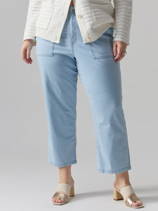 Vacation Crop High Rise Pant Ultra Pale Inclusive Collection