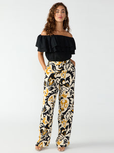 The Soft Trouser Semi High Rise Pant Golden Hour
