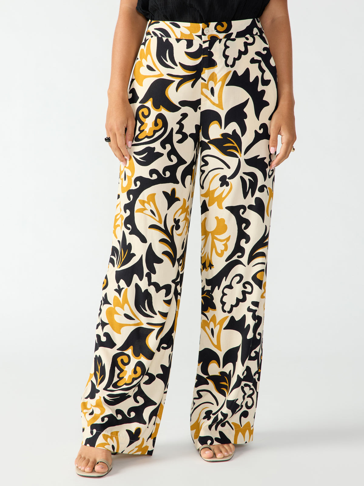 The Soft Trouser Semi High Rise Pant Golden Hour